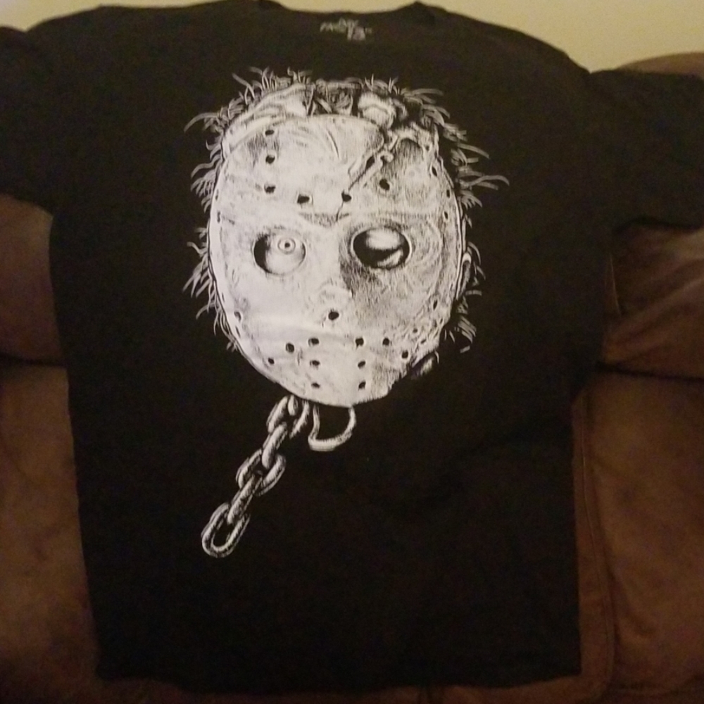 Friday The 13th Jason Mask Short Sleeve Shirt